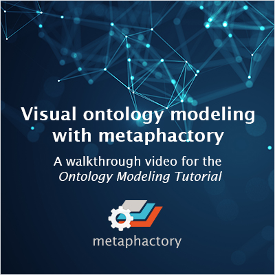 Visual ontology modeling with metaphactory