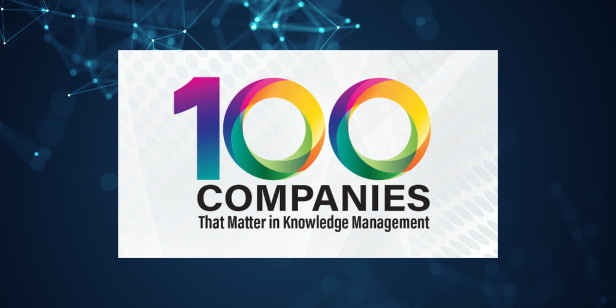 metaphacts named one of KMWorld’s Top 100 companies that matter in knowledge management in 2024