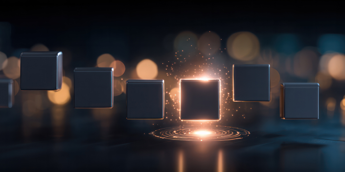 An AI-powered search interface, illustrating the concept of AI-driven knowledge discovery for decision-making.